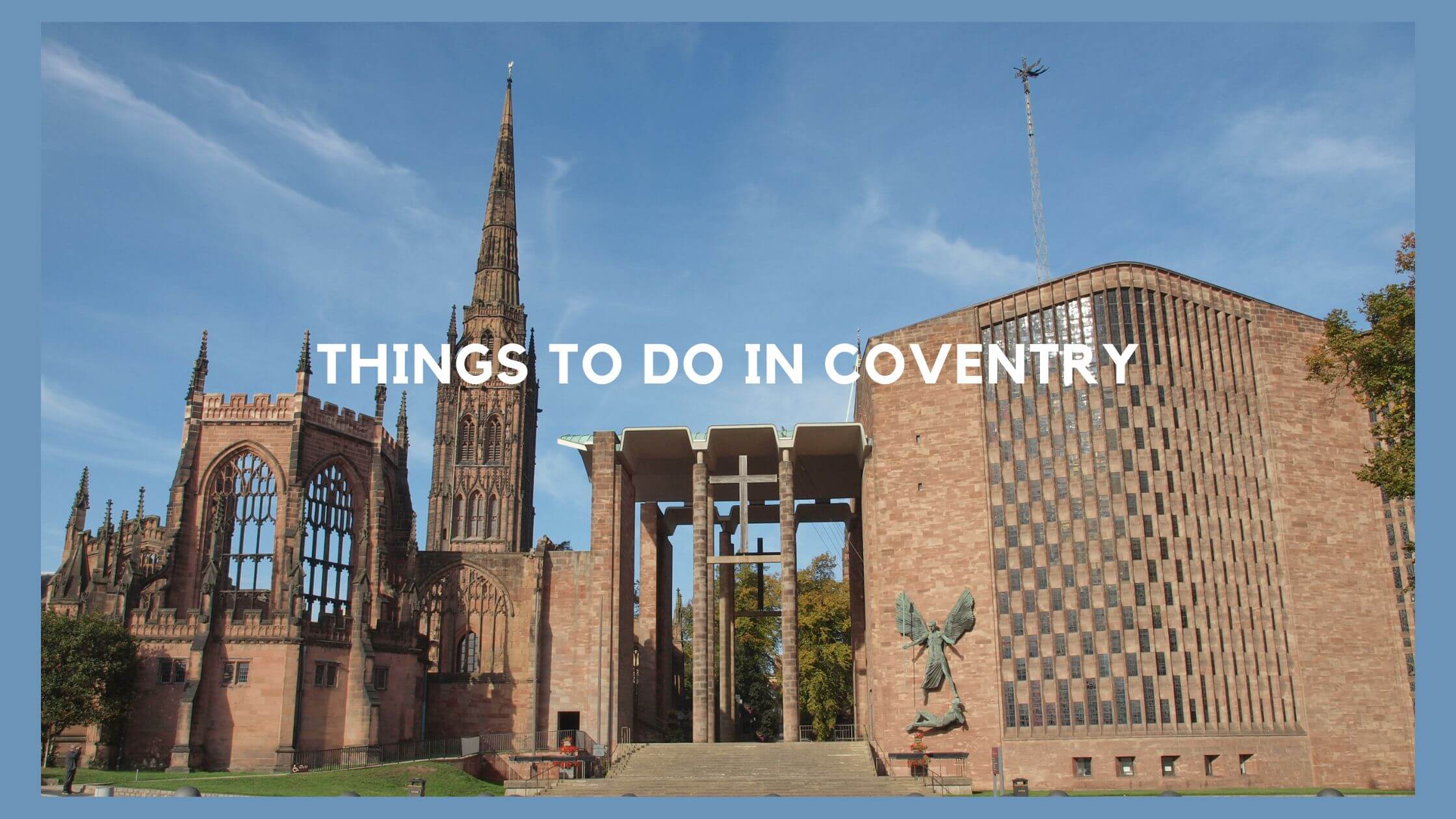 Students exploring Coventry near Coventry student accommodation